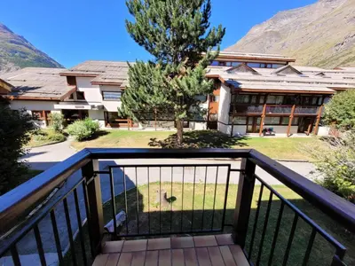 Vue générale sur la montagne ou vue sur la montagne depuis l'appartement