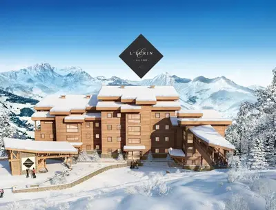 Vue générale sur la montagne ou vue sur la montagne depuis l'appartement