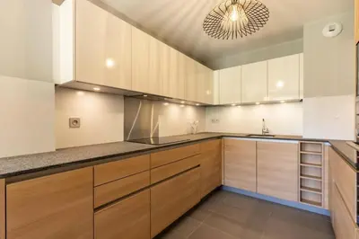 Cuisine ou kitchenette dans l'établissement Résidence Les Monarques - MONARQUES 905 MAE-0151