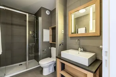 Salle de bains dans l'établissement Résidence Les Monarques - MONARQUES 905 MAE-0151