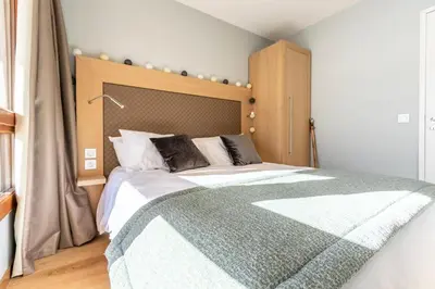 Un ou plusieurs lits dans un hébergement de l'établissement Résidence Les Monarques - MONARQUES 717 MAE-0161