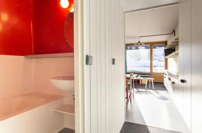 Plan de l'établissement Résidence Lauzieres - Studio 5 personnes pied des pistes MAE-5374