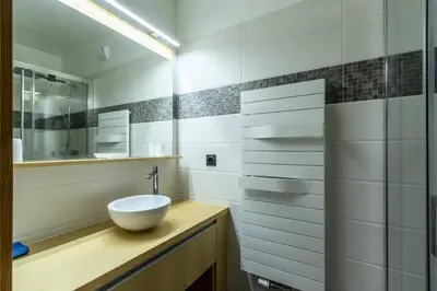 Salle de bains dans l'établissement Résidence L'ecrin - ECRIN A21 MAE-5761