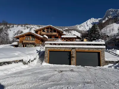 L'établissement 3 Chalets Paradiski, les Arcs Peisey Vallandry - 10 personne x 3 en hiver