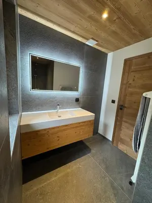 Un ou plusieurs lits dans un hébergement de l'établissement CHALET BELLECOTE 1500 - 12 personnes PEISEY NANCROIX - LES ARCS - LA PLAGNE - PARADISKI