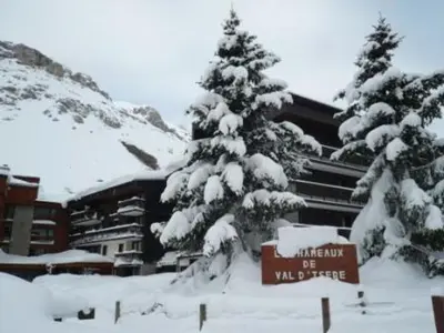 Plan de l'établissement Studio charmant à Val d'Isère proche centre et pistes - FR-1-411-965