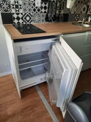Cuisine ou kitchenette dans l'établissement RPP B142 -APPARTEMENT 4 PERS pieds des pistes