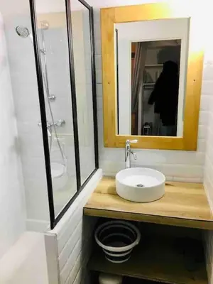 Salle de bains dans l'établissement RPP B142 -APPARTEMENT 4 PERS pieds des pistes