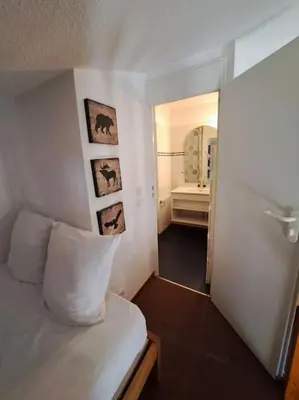 Un ou plusieurs lits dans un hébergement de l'établissement RPP C208 - Apt 3 pièces duplex 6 8 pers