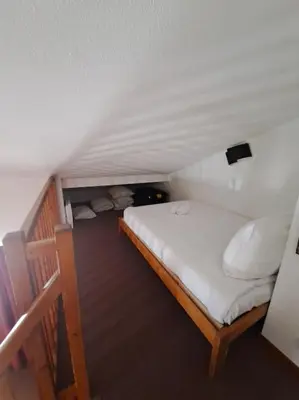 Un ou plusieurs lits dans un hébergement de l'établissement RPP C208 - Apt 3 pièces duplex 6 8 pers