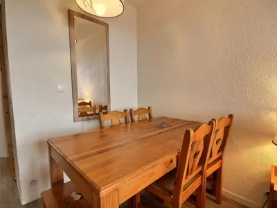 Plan de l'établissement Studio cabine 4 pers au pied des pistes avec balcon - FR-1-455-262