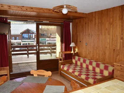 Coin salon dans l'établissement Studio Cabine Centre Station, Animaux Admis - FR-1-464-246