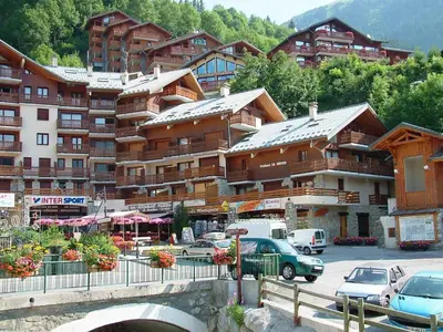 Vue générale sur la montagne ou vue sur la montagne depuis l'appartement