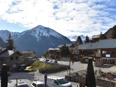 Vue générale sur la montagne ou vue sur la montagne depuis l'appartement