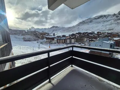 Vue générale sur la montagne ou vue sur la montagne depuis l'appartement