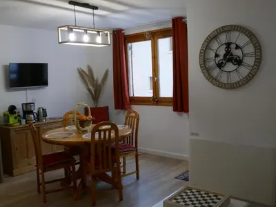 Télévision ou salle de divertissement dans l'établissement Aussois 4 personnes