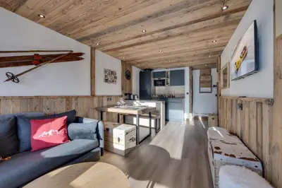 Coin salon dans l'établissement Villaret D 411