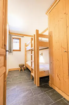 Un ou plusieurs lits dans un hébergement de l'établissement Résidence Le Criterium - Résidence Le Critérium 3Chalet E Appartement 5 MAE-7731