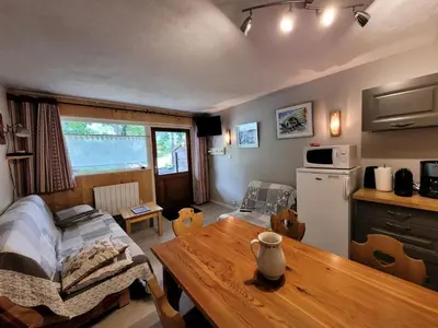 Cuisine ou kitchenette dans l'établissement Résidence Foret-erable - Petit 2 pièces chaleureux et bien équipé MAE-7781