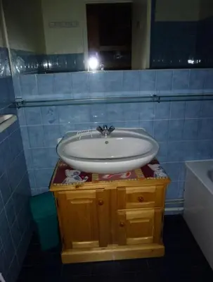 Salle de bains dans l'établissement Résidence Albaron - Studio coin montagne - 4 personnes MAE-7801