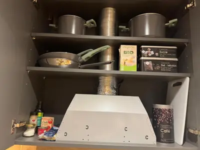 Cuisine ou kitchenette dans l'établissement MyHome RPP184 - Emplacement imbattable, Studio 4 pax remis à neuf !