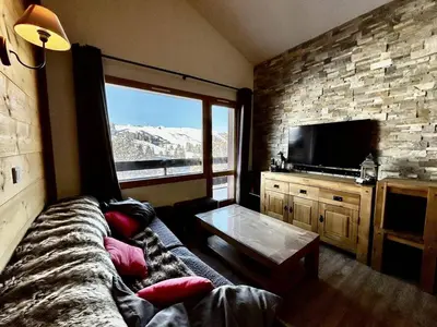 Plan de l'établissement Appartement spacieux 11 pers, 3 ch, parking, ski aux pieds - FR-1-351-251
