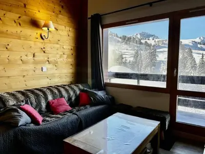 Plan de l'établissement Appartement spacieux 11 pers, 3 ch, parking, ski aux pieds - FR-1-351-251