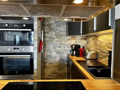 Plan de l'établissement Appartement spacieux 11 pers, 3 ch, parking, ski aux pieds - FR-1-351-251