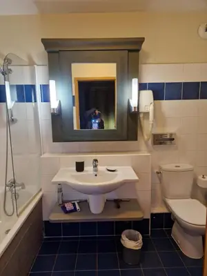 Salle de bains dans l'établissement Arc 1950 - Appartement 2 chambres - 6 personnes - 53m2-ski aux pieds - Les Sources de Marie