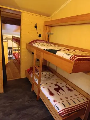 Un ou plusieurs lits dans un hébergement de l'établissement La grange d'Alexandre 6 personnes