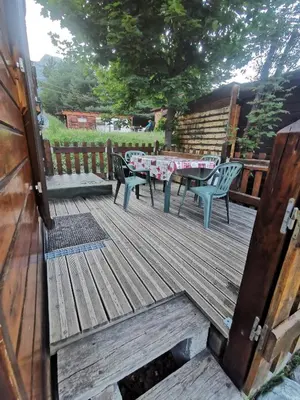Plan de l'établissement Caravane 4 personnes au camping d'Aussois