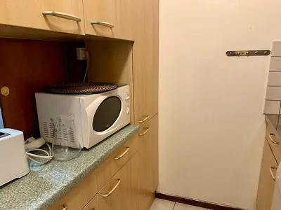 Cuisine ou kitchenette dans l'établissement Tignes : Appartement 6 pers, 41 m², Vue sur pistes - FR-1-449-194