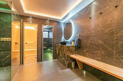 Plan de l'établissement La Caretta - Vieux village - Appartement 10 personnes 150m2