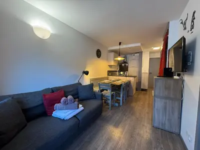 Cuisine ou kitchenette dans l'établissement HB 3031 - Tignes Val Claret Hameau du Borsat
