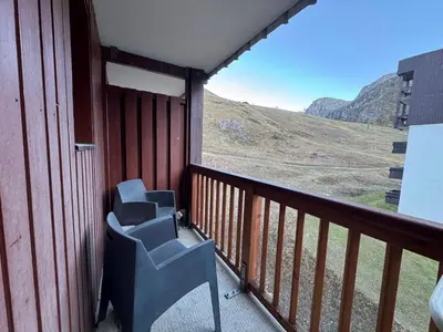 Vue générale sur la montagne ou vue sur la montagne depuis l'appartement