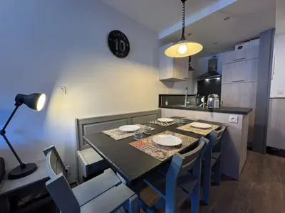 Cuisine ou kitchenette dans l'établissement HB 3031 - Tignes Val Claret Hameau du Borsat
