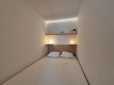 Un ou plusieurs lits dans un hébergement de l'établissement PLA 2 07 - Beautiful apt 4pers - Val Claret-Tignes- with garage