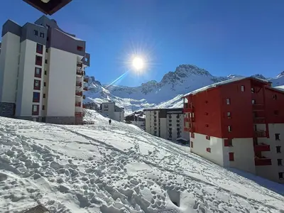 Vue générale sur la montagne ou vue sur la montagne depuis l'appartement