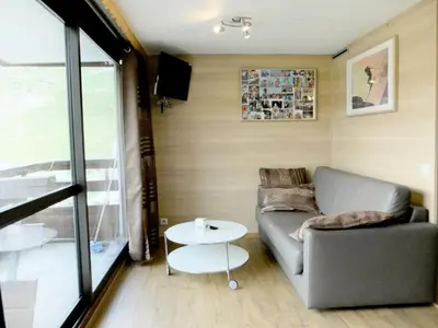 Coin salon dans l'établissement Résidence Palafour - Studio profitant d'une vue sur la grande motte MAE-8154
