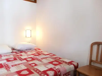Un ou plusieurs lits dans un hébergement de l'établissement Résidence Hameau Du Borsat 3 - Appartement confortable · Ski au pied MAE-3684