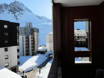 Vue générale sur la montagne ou vue sur la montagne depuis l'appartement