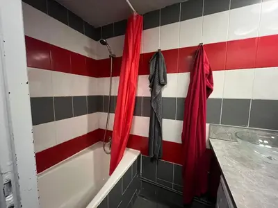 Salle de bains dans l'établissement Charmant studio - pied des pistes