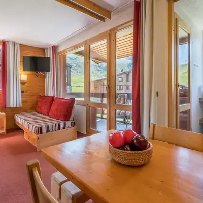 Les Terrasses Blanches - Appartement Belle Plagne - 4 personnes - Exposition plein Sud - Sur pistes