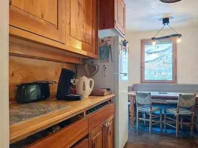 Plan de l'établissement Appartement 3 pièces, balcon sud-ouest, Val-d'Isère, wifi inclus - FR-1-518-165
