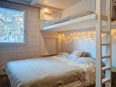 Plan de l'établissement Appartement 3 pièces, balcon sud-ouest, Val-d'Isère, wifi inclus - FR-1-518-165