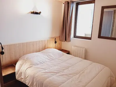 Un ou plusieurs lits dans un hébergement de l'établissement Terrasses F 002 - PARC NAT VANOISE appart 4 pers