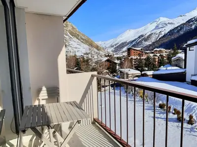 Plan de l'établissement Appartement 3 pièces pour 6 pers., proche pistes de ski, WIFI, Val d'Isère - FR-1-411-972