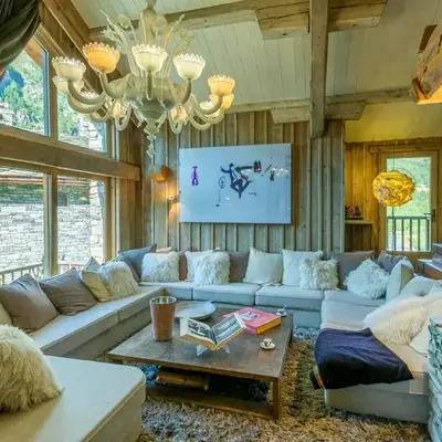 Chalet grand luxe avec piscine