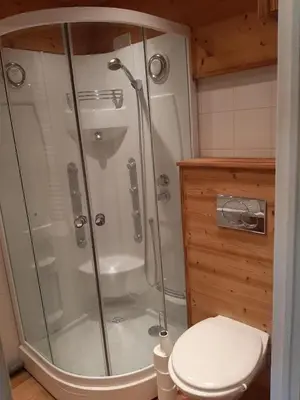 Salle de bains dans l'établissement Family mountain apartment