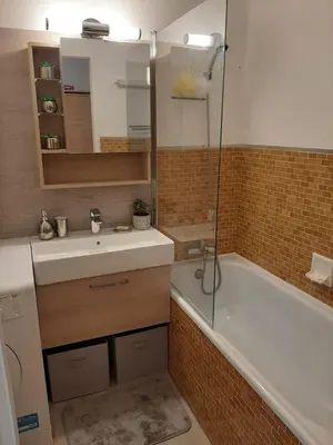 Salle de bains dans l'établissement Family mountain apartment